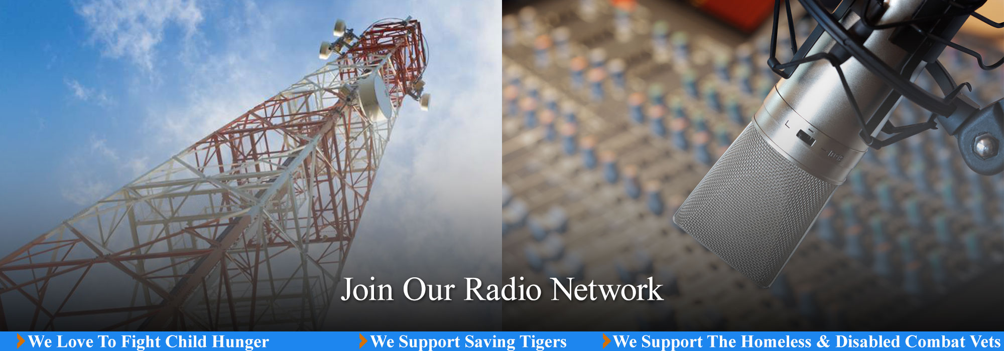 Radio Tower and Mic