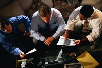 Three Men, Business Marketing Solutions, Pineville, NC
