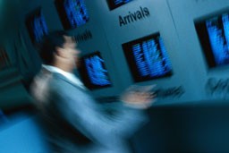 Man at Airport, Business Marketing Solutions, Pineville, NC